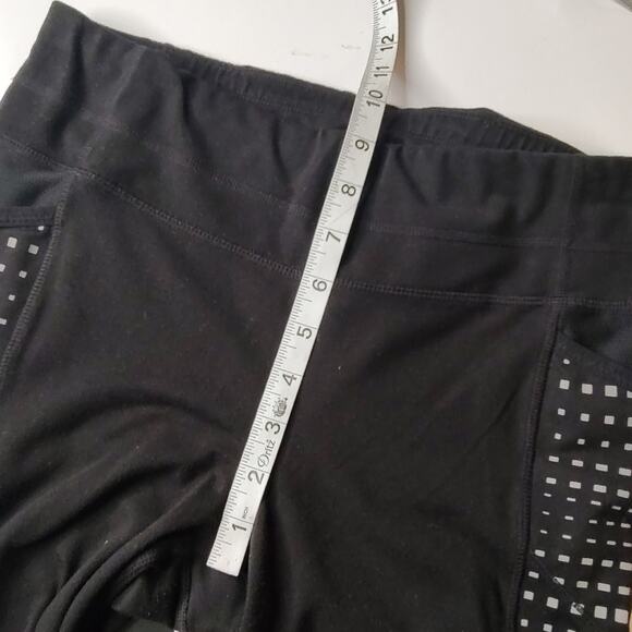 Athleta Be Free Reflective Black Leggings Medium - Picture 14 of 14